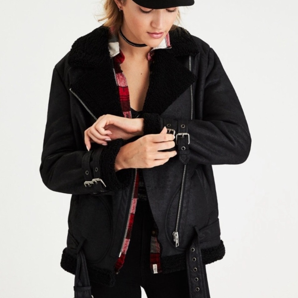 American Eagle Moto Jacket NWOT
